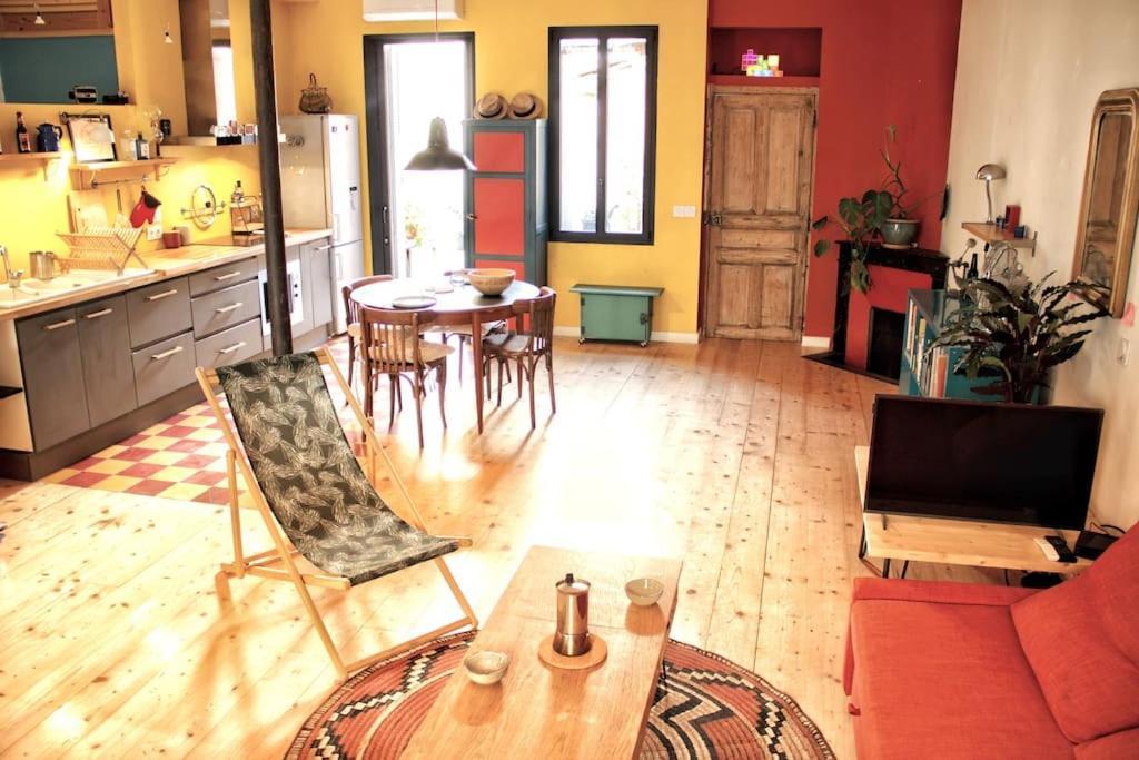 Artistic Loft, Downtown Montpellier, Wifi Apartment Exterior photo